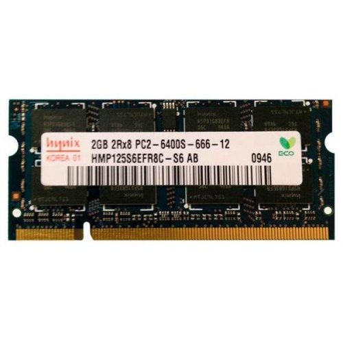 

Hynix SODIMM DDR2 2GB 800Mhz (HMP125S6EFR8C-S6)