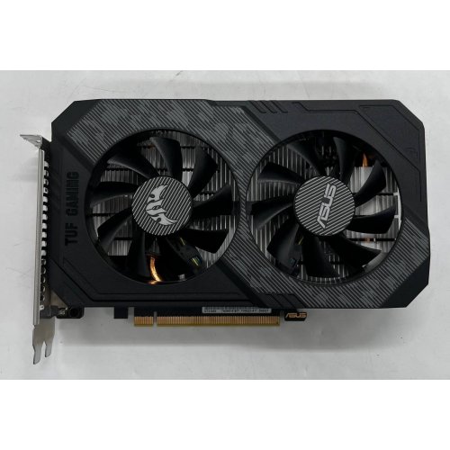 Відеокарта Asus TUF GeForce GTX 1650 Gaming OC 4096MB (TUF-GTX1650-O4GD6-P-GAMING) (Відновлено продавцем, 746479) купити з перевіркою сумісності: огляд, характеристики, ціна у Києві, Львові, Вінниці, Хмельницькому, Івано-Франківську, Україні | інтернет-магазин TELEMART.UA фото