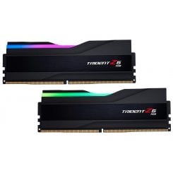 Озу G.Skill DDR5 32GB (2x16GB) 6400Mhz Trident Z5 RGB Black (F5-6400J3239G16GX2-TZ5RK) (Восстановлено продавцом, 746486)