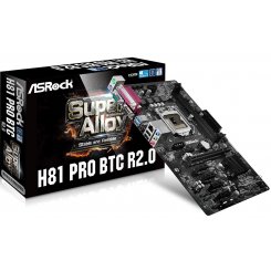 Материнська плата AsRock H81 PRO BTC R2.0 (s1150, Intel H81) (После ремонта)