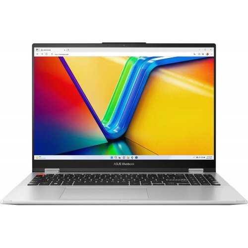 Купить Ноутбук Asus Vivobook S 16 Flip TP3604VA-MC273W (90NB1052-M00B00) Cool Silver - цена в Харькове, Киеве, Днепре, Одессе
в интернет-магазине Telemart фото