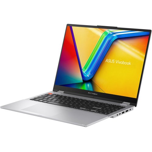 Купити Ноутбук Asus Vivobook S 16 Flip TP3604VA-MC273W (90NB1052-M00B00) Cool Silver - ціна в Києві, Львові, Вінниці, Хмельницькому, Франківську, Україні | інтернет-магазин TELEMART.UA фото