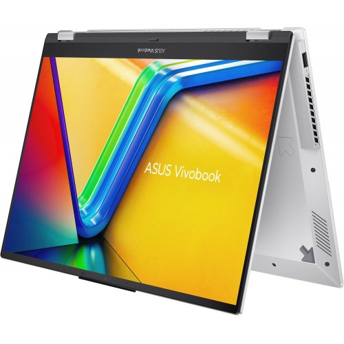 Купить Ноутбук Asus Vivobook S 16 Flip TP3604VA-MC273W (90NB1052-M00B00) Cool Silver - цена в Харькове, Киеве, Днепре, Одессе
в интернет-магазине Telemart фото