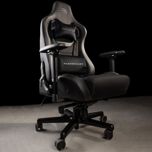 Ігрове крісло Proove Gaming Warrior (GCWR0001001) Black купити в Україні: Київ, Львів, Хмельницький, Тернопіль | Низька ціна, відгуки, характеристики від TELEMART фото