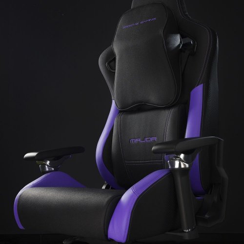 Игровое кресло Proove Gaming Major (GCMJ0001001) Black/Purple купить в Украине: Киев, Днепр, Харьков, Одесса  | Низкая цена, отзывы, характеристики от TELEMART фото