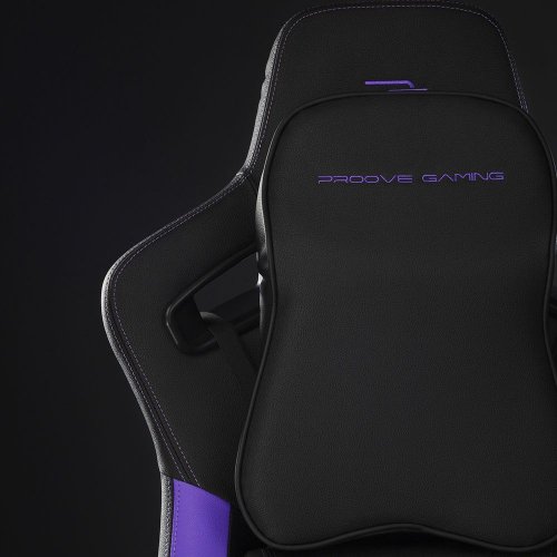Игровое кресло Proove Gaming Major (GCMJ0001001) Black/Purple купить в Украине: Киев, Днепр, Харьков, Одесса  | Низкая цена, отзывы, характеристики от TELEMART фото