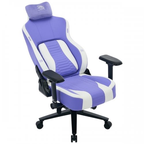 Ігрове крісло Proove Gaming Geek (GCGK00001016) White/Purple купити в Україні: Київ, Львів, Хмельницький, Тернопіль | Низька ціна, відгуки, характеристики від TELEMART фото