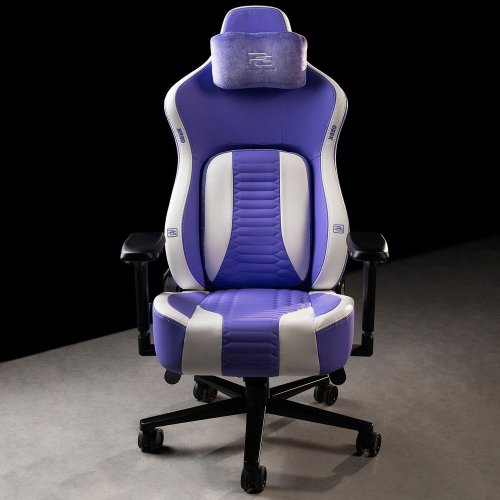 Ігрове крісло Proove Gaming Geek (GCGK00001016) White/Purple купити в Україні: Київ, Львів, Хмельницький, Тернопіль | Низька ціна, відгуки, характеристики від TELEMART фото