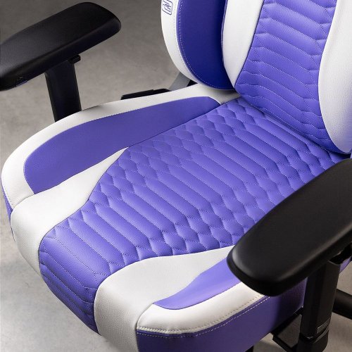 Ігрове крісло Proove Gaming Geek (GCGK00001016) White/Purple купити в Україні: Київ, Львів, Хмельницький, Тернопіль | Низька ціна, відгуки, характеристики від TELEMART фото