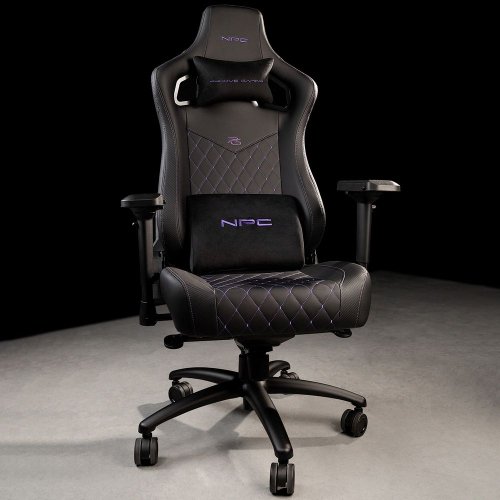 Ігрове крісло Proove Gaming NPC (GCNP0001017) Black/Purple купити в Україні: Київ, Львів, Хмельницький, Тернопіль | Низька ціна, відгуки, характеристики від TELEMART фото