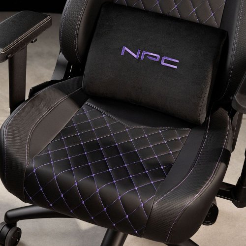 Ігрове крісло Proove Gaming NPC (GCNP0001017) Black/Purple купити в Україні: Київ, Львів, Хмельницький, Тернопіль | Низька ціна, відгуки, характеристики від TELEMART фото