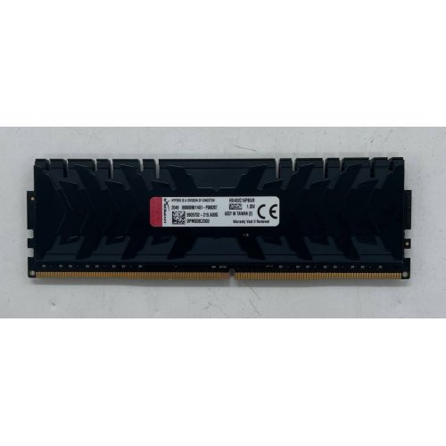 Озп HyperX DDR4 8GB 2666Mhz Predator (HX426C13PB3/8) (Відновлено продавцем, 747189) купити з перевіркою сумісності: огляд, характеристики, ціна у Києві, Львові, Вінниці, Хмельницькому, Івано-Франківську, Україні | інтернет-магазин TELEMART.UA фото