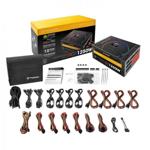 Продати Блок живлення Thermaltake Toughpower DPS G RGB 1250W (PS-TPG-1250DPCTEU-T) за Trade-In у інтернет-магазині Телемарт - Київ, Дніпро, Україна фото