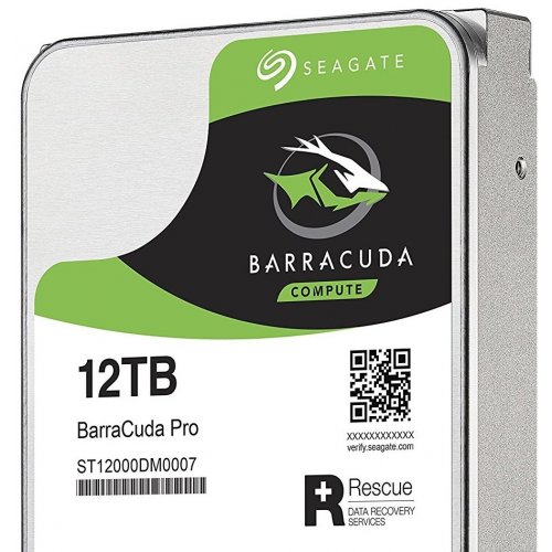 Продати Жорсткий диск Seagate BarraCuda Pro 12TB 256MB 7200RPM 3.5" (ST12000DM0007) за Trade-In у інтернет-магазині Телемарт - Київ, Дніпро, Україна фото