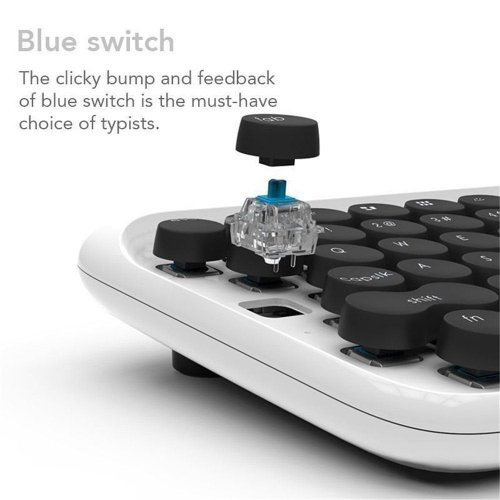 Купити Клавіатура Lofree EH112S Mechanical Bluetooth (LO-6922694811127) Pure White - ціна в Києві, Львові, Вінниці, Хмельницькому, Франківську, Україні | інтернет-магазин TELEMART.UA фото