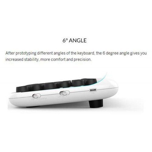 Купити Клавіатура Lofree EH112S Mechanical Bluetooth (LO-6922694811127) Pure White - ціна в Києві, Львові, Вінниці, Хмельницькому, Франківську, Україні | інтернет-магазин TELEMART.UA фото