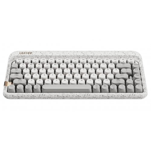 Купити Клавіатура Lofree OE914 ZERO ARTZ Mechanical Linear Switches Wireless (LO-6922694806505) White - ціна в Києві, Львові, Вінниці, Хмельницькому, Франківську, Україні | інтернет-магазин TELEMART.UA фото