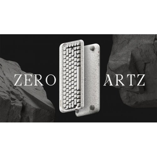 Купити Клавіатура Lofree OE914 ZERO ARTZ Mechanical Linear Switches Wireless (LO-6922694806505) White - ціна в Києві, Львові, Вінниці, Хмельницькому, Франківську, Україні | інтернет-магазин TELEMART.UA фото