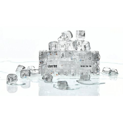 Купить Клавиатура Lofree OE907 1% Transparent Mechanical MX Linear Switches Wireless (LO-6922694801227) Transparent - цена в Харькове, Киеве, Днепре, Одессе
в интернет-магазине Telemart фото