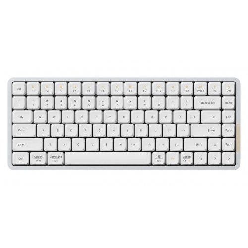 Купити Клавіатура Lofree OE915 Flow 84 Mechanical MX Linear Switches Wireless (LO-6922694805010) White - ціна в Києві, Львові, Вінниці, Хмельницькому, Франківську, Україні | інтернет-магазин TELEMART.UA фото