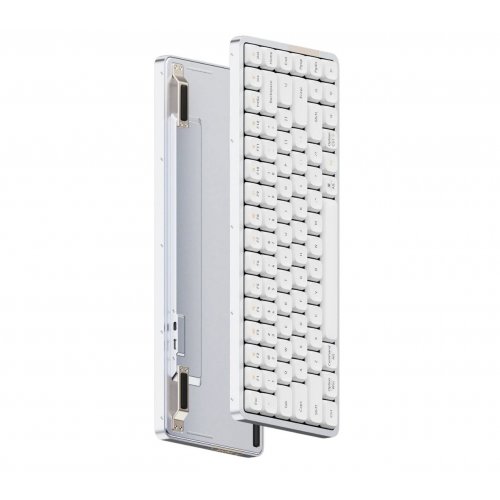 Купити Клавіатура Lofree OE915 Flow 84 Mechanical MX Linear Switches Wireless (LO-6922694805010) White - ціна в Києві, Львові, Вінниці, Хмельницькому, Франківську, Україні | інтернет-магазин TELEMART.UA фото
