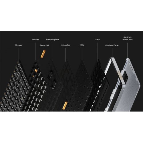 Купити Клавіатура Lofree OE915 Flow 84 Mechanical MX Linear Switches Wireless (LO-6922694805010) White - ціна в Києві, Львові, Вінниці, Хмельницькому, Франківську, Україні | інтернет-магазин TELEMART.UA фото