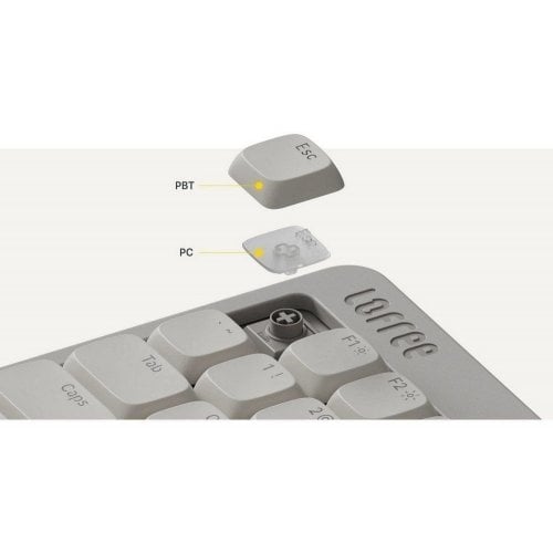 Клавиатура Lofree OE921 Flow Lite 84 Mechanical Linear Switches Wireless (LO-6922694806857) Marble купить в Украине | Telemart фото