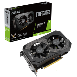 Видеокарта Asus TUF GeForce GTX 1660 Ti Evo OC 6144MB (TUF-GTX1660TI-O6G-EVO-GAMING) (Восстановлено продавцом, 748579)