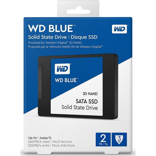 Фото SSD-диск Western Digital Blue 3D NAND TLC 2TB 2.5