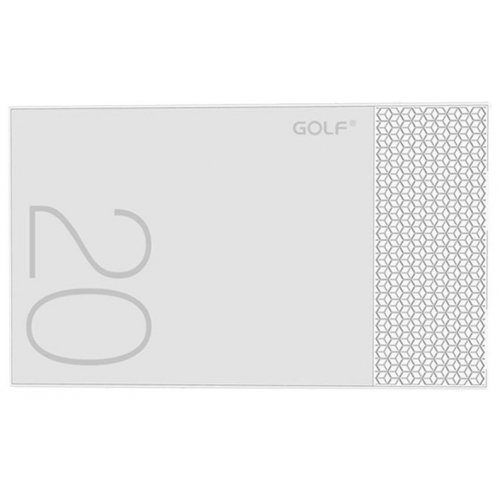 Купить Powerbank Golf Hive20 20000 mAh White - цена в Харькове, Киеве, Днепре, Одессе
в интернет-магазине Telemart фото