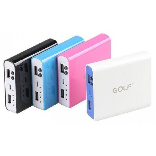 Купить Powerbank Golf GF-803 7800mAh Black/White - цена в Харькове, Киеве, Днепре, Одессе
в интернет-магазине Telemart фото