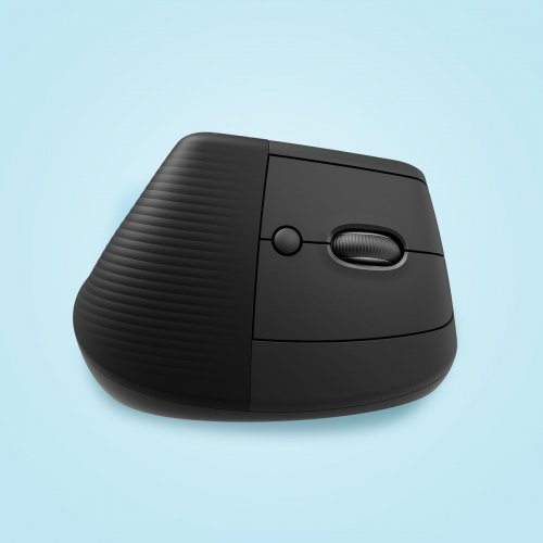Купить Мышка Logitech Lift Vertical Ergonomic Wireless (910-006494) Graphite - цена в Харькове, Киеве, Днепре, Одессе
в интернет-магазине Telemart фото