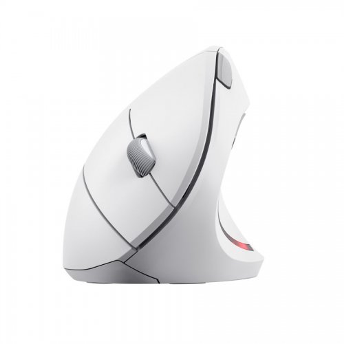 Миша Trust Verto Ergonomic Wireless (25132) White купити в Україні: Київ, Львів, Хмельницький, Тернопіль | Низька ціна, відгуки, характеристики від TELEMART фото