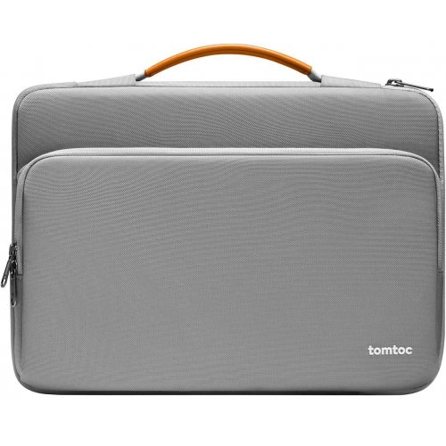 Сумка для ноутбука Tomtoc 15.6" Defender-A14 (A14E1G4) Gray купить в Украине: Киев, Днепр, Харьков, Одесса  | Низкая цена, отзывы, характеристики от TELEMART фото