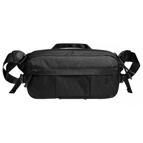Поясна сумка Tomtoc Wander-T26 X-pack (T26S1D2) Black купити в Україні: Київ, Львів, Хмельницький, Тернопіль | Низька ціна, відгуки, характеристики від TELEMART фото