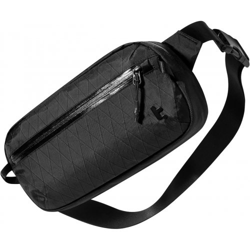 Поясна сумка Tomtoc Aviator-T35 3.5L (T35M1D1) Black купити в Україні: Київ, Львів, Хмельницький, Тернопіль | Низька ціна, відгуки, характеристики від TELEMART фото
