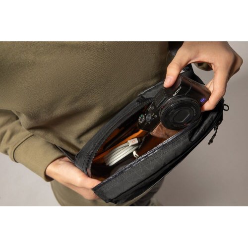 Поясная сумка Tomtoc Aviator-T35 2.5L (T35S2D1) Black купить в Украине: Киев, Днепр, Харьков, Одесса  | Низкая цена, отзывы, характеристики от TELEMART фото