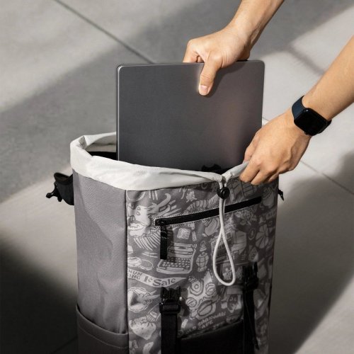 Рюкзак Tomtoc 15.6" Vintpack OCHM-TA1 (TA1M1S1HQ) Gray купити в Україні: Київ, Львів, Хмельницький, Тернопіль | Низька ціна, відгуки, характеристики від TELEMART фото