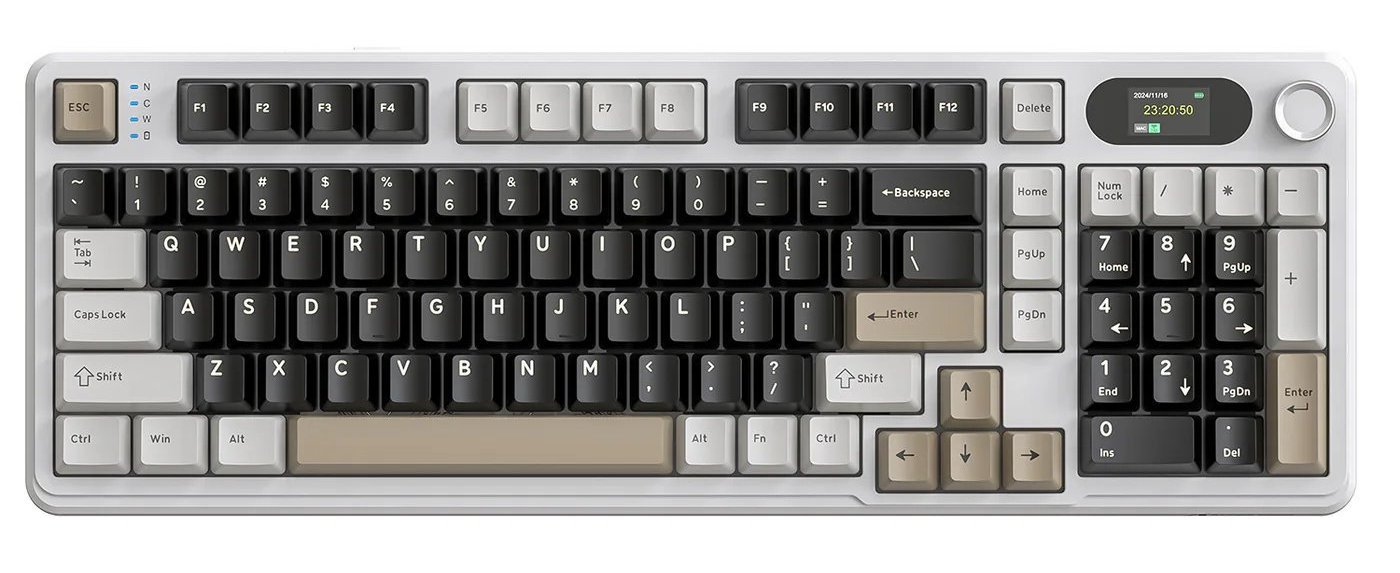 Клавиатура Attack Shark X98 Pro RGB Linear Blueberry Switch