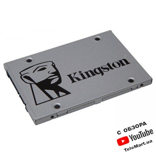 Продати SSD-диск Kingston SSDNow UV400 120GB 2.5" (SUV400S37/120G) (После обзора YouTube) за Trade-In у інтернет-магазині Телемарт - Київ, Дніпро, Україна фото