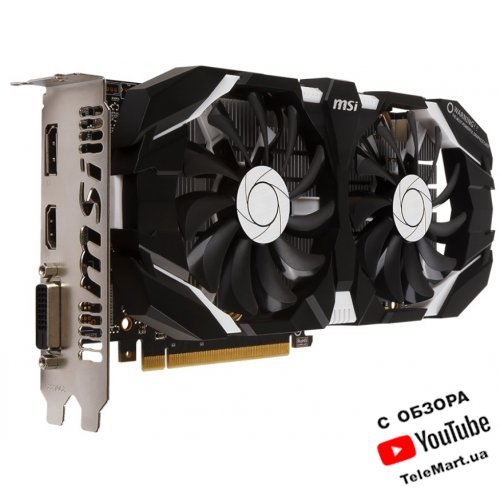 Продать Видеокарта MSI Geforce GTX 1060 3072MB (GTX 1060 3GT) (После обзора YouTube) по Trade-In интернет-магазине Телемарт - Киев, Днепр, Украина фото