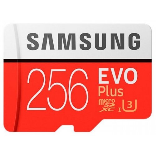 Купить Карта памяти Samsung microSDXC EVO Plus 256GB Class 10 UHS-I (с адаптером) (MB-MC256GA/RU) - цена в Харькове, Киеве, Днепре, Одессе
в интернет-магазине Telemart фото