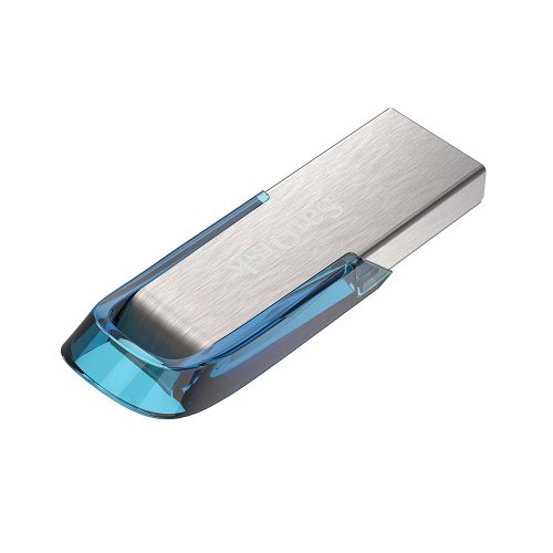 Накопичувач SanDisk Flair 128GB USB 3.0 Blue (SDCZ73-128G-G46B) купити в Україні: Київ, Львів, Хмельницький, Тернопіль, Івано-Франківськ | Низька ціна, відгуки, характеристики від TELEMART фото