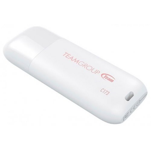 Купить Накопитель Team C173 64GB USB 2.0 Pearl White (TC17364GW01) - цена в Харькове, Киеве, Днепре, Одессе
в интернет-магазине Telemart фото