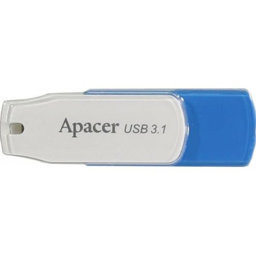Купить Накопитель Apacer AH357 16GB USB 3.1 Blue (AP16GAH357U-1) - цена в Харькове, Киеве, Днепре, Одессе
в интернет-магазине Telemart фото