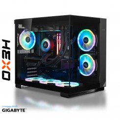 Компьютер HEXO Gaming RTX5070 Pro (HGB-7700N5070-D532S1TBK) Black / AMD Ryzen 7 7700 (3.8-5.3), 8 ядер / RTX 5070 / 32 ГБ (DDR5) / 1024 ГБ (SSD)