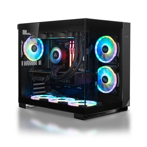 Комп'ютер HEXO Gaming RTX5070 Pro (HGB-7700N5070-D532S1TBK) Black купити в Україні: Київ, Львів, Хмельницький, Тернопіль | Низька ціна, відгуки, характеристики від TELEMART фото