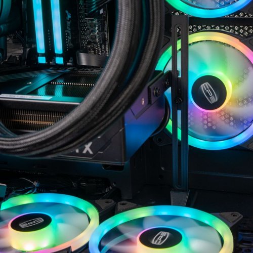 Комп'ютер HEXO Gaming RTX5070 Pro (HGB-7700N5070-D532S1TBK) Black купити в Україні: Київ, Львів, Хмельницький, Тернопіль | Низька ціна, відгуки, характеристики від TELEMART фото