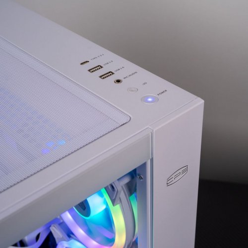 Комп'ютер HEXO Gaming RTX5070TI Pro (HGB-7700N5070TI-D532S1TWH) White купити в Україні: Київ, Львів, Хмельницький, Тернопіль | Низька ціна, відгуки, характеристики від TELEMART фото
