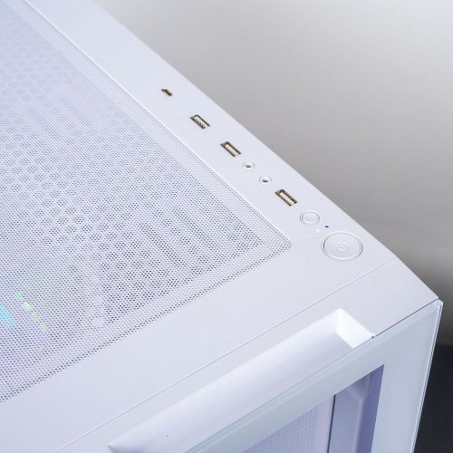 Купить Компьютер HEXO Gaming TwinFront Pro+ (HGP-TF8400FN4060-D532S1TWH) White - цена в Харькове, Киеве, Днепре, Одессе
в интернет-магазине Telemart фото